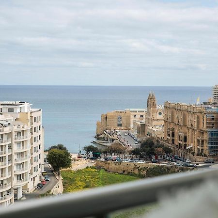 Sea View Apartment 2 Bedrooms 2 Bathrooms, 2 Minutes Away From The Sea Сент Джулианс Экстерьер фото